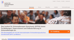 Desktop Screenshot of istos.ch